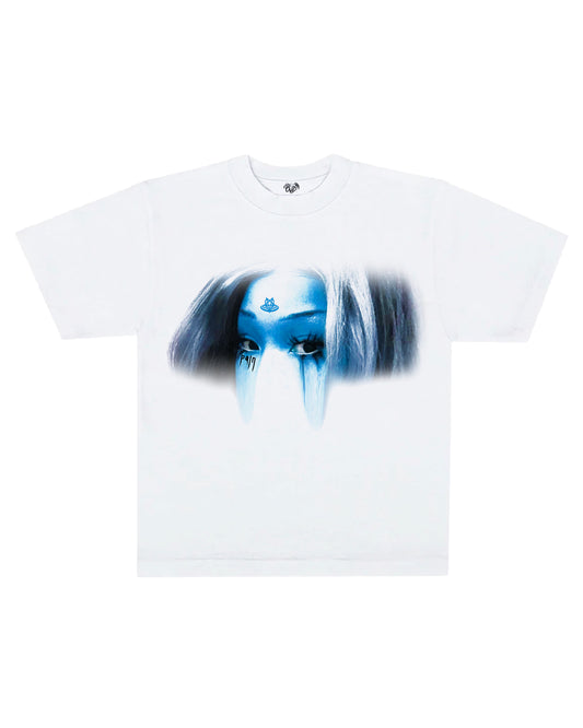 "PAIN" TEE - BLUE